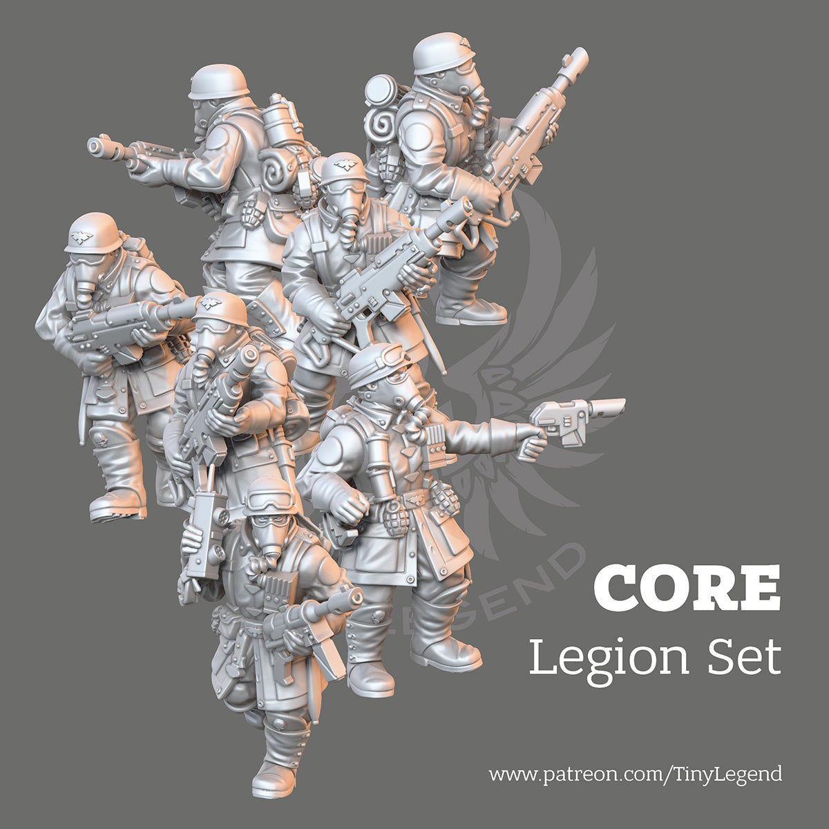 Infantry+Legion 2025/2026 Starter STL pack