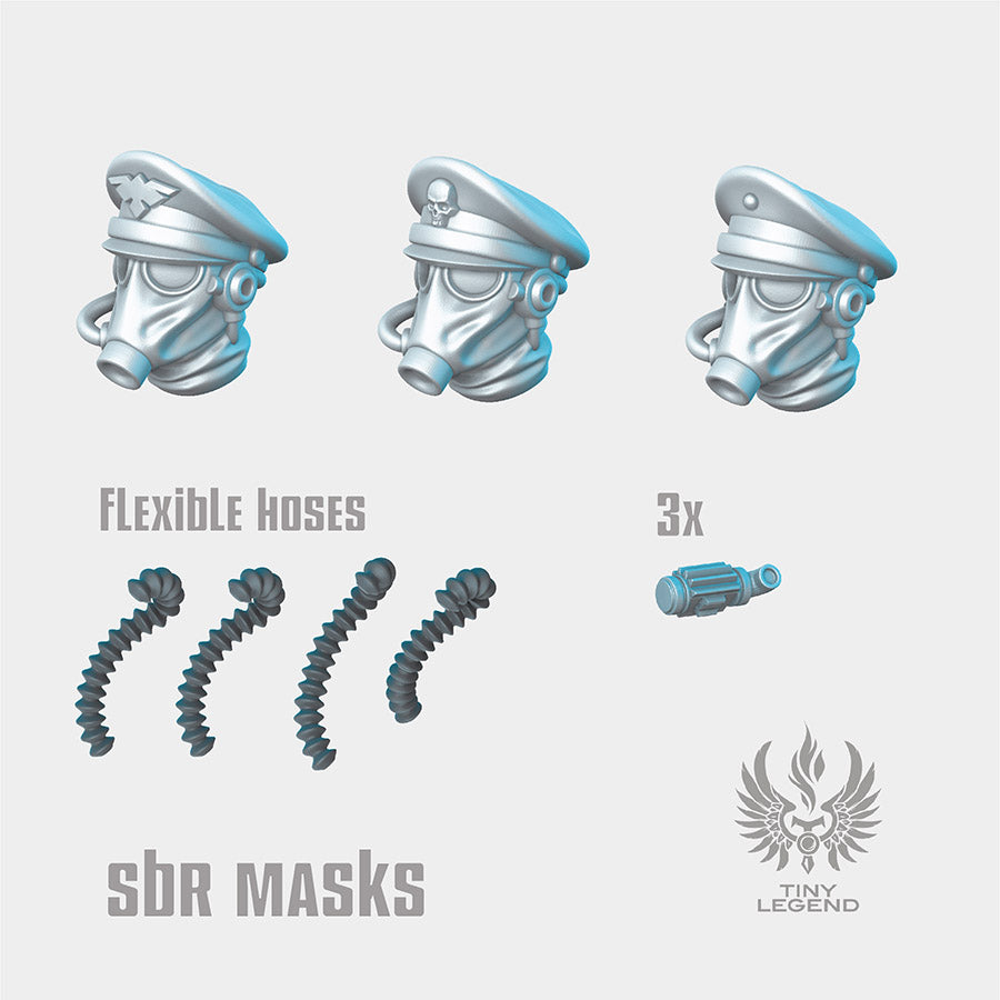 Infantry Peaked Caps - SBR Masks STL