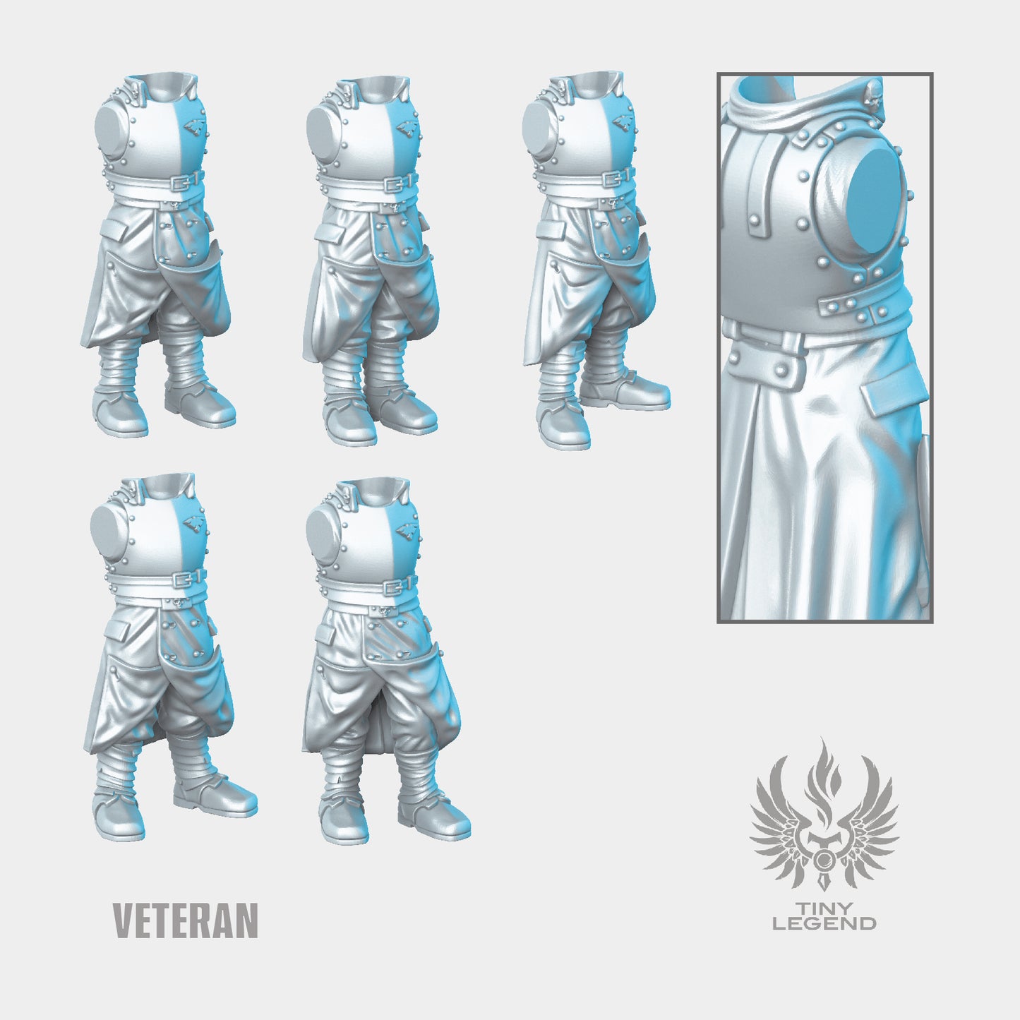 Infantry Veterans Bodies STL