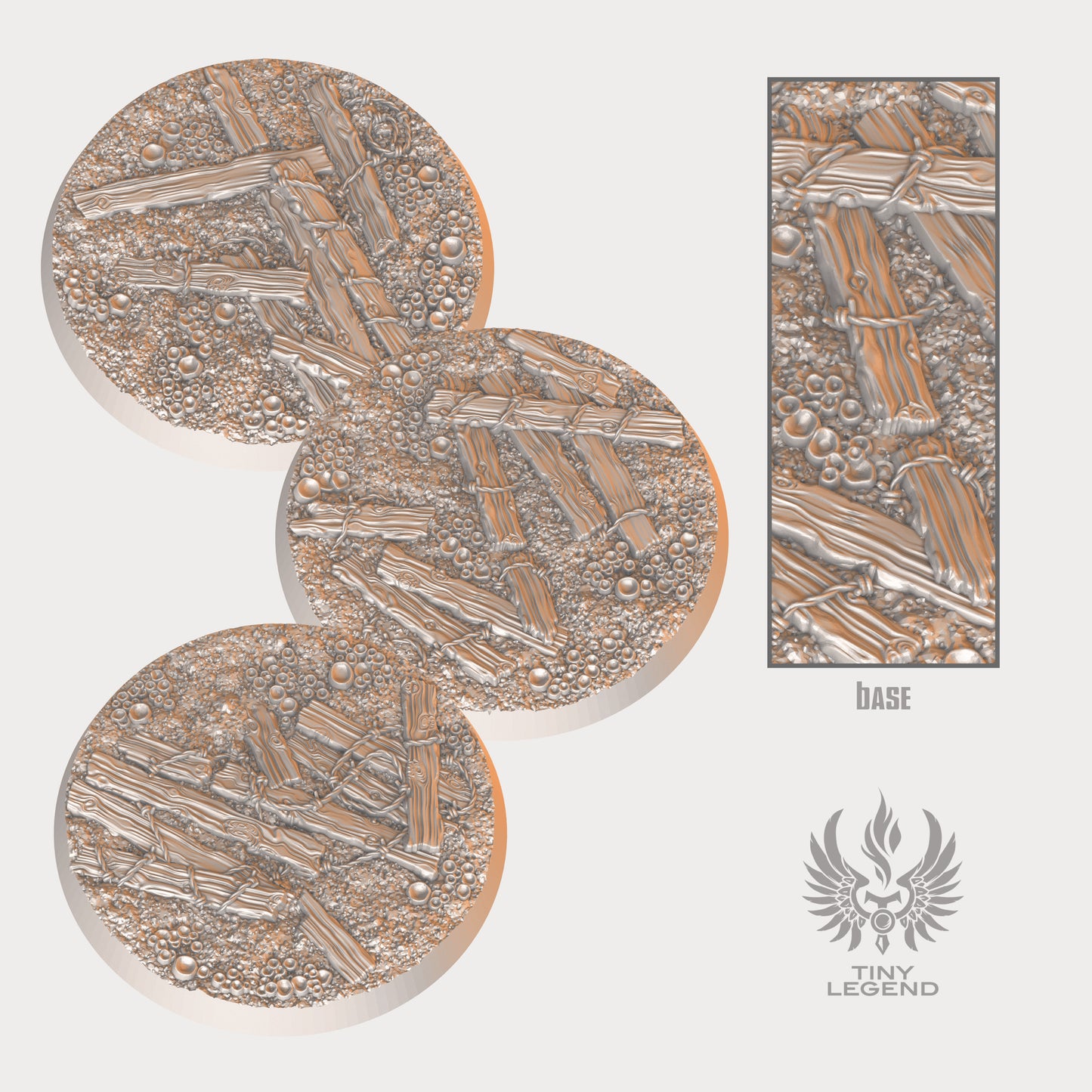 Trench warfare bases 50 mm