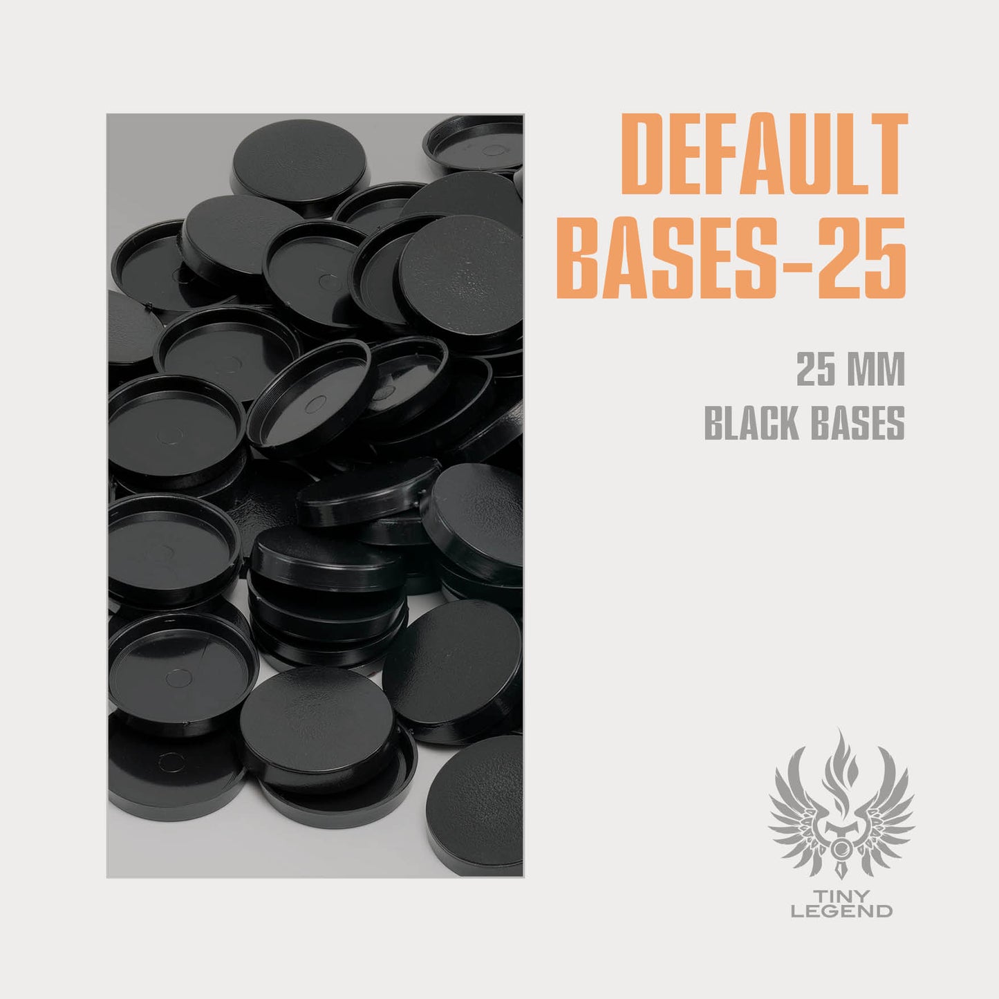 Default bases 25 mm