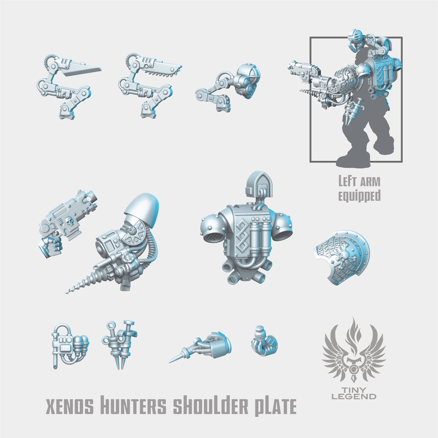 Xenos Hunters Reiver Medical Equipment STL