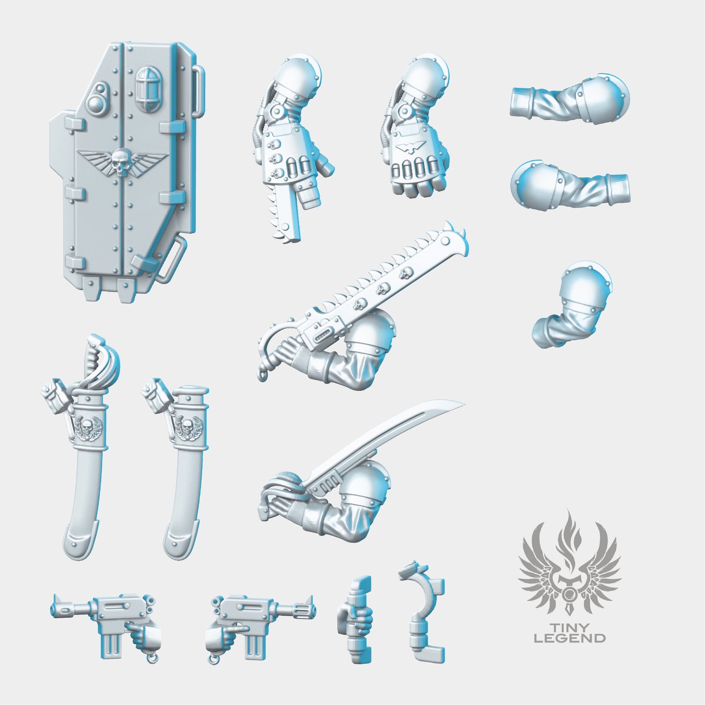 Trench engineers breaching equipment STL