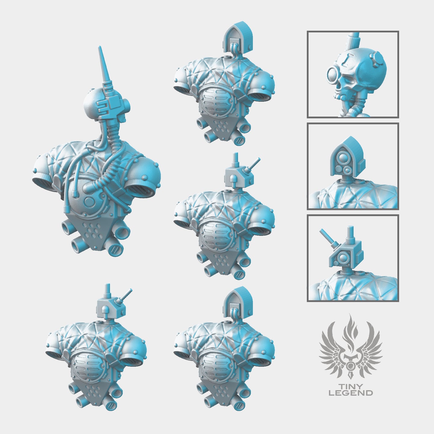 Xenos Hunters Phobos Re-forged Rail 2/3 STL