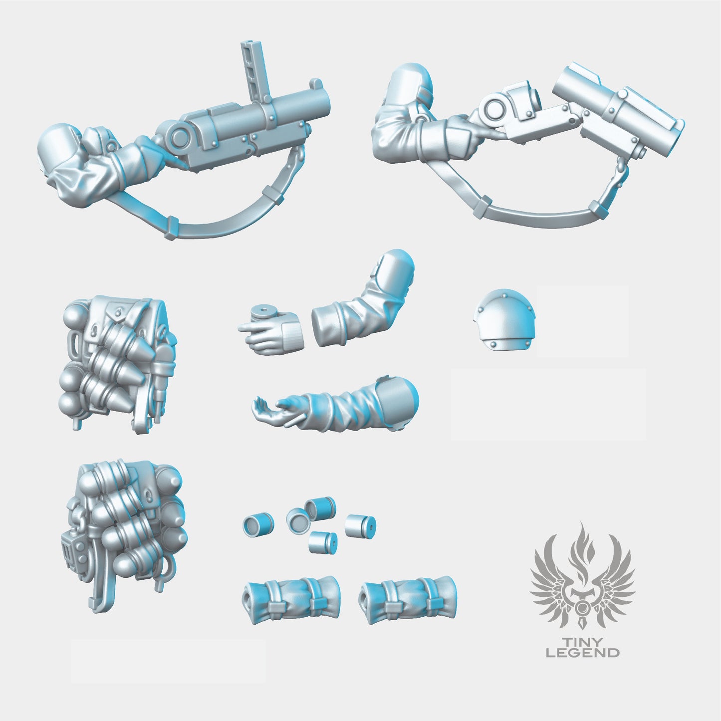 Infantry Grenade Launcher STL