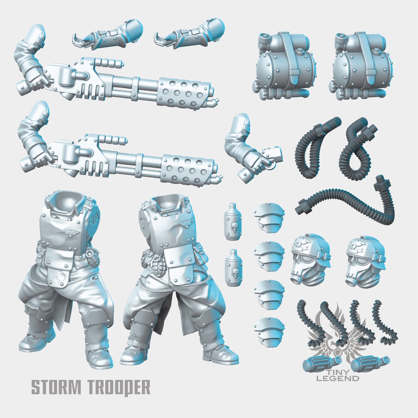 FmW41k Heavy Flamers Team STL