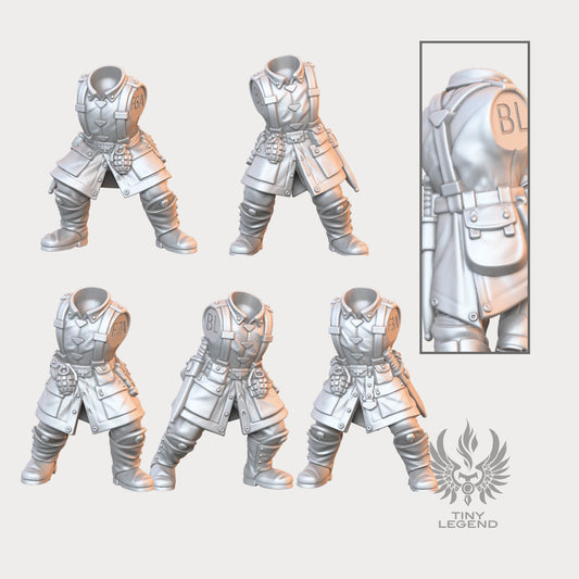 Blitz Legion Fighting Bodies STL