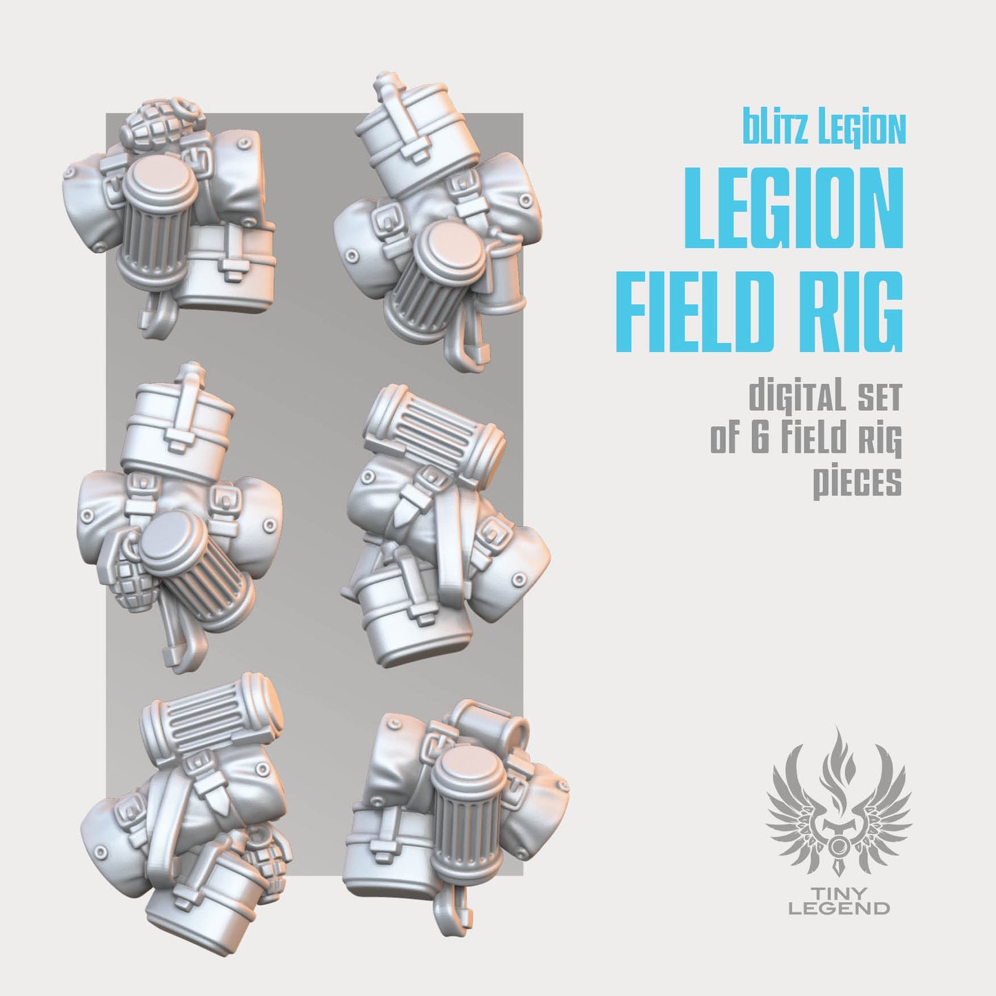 Blitz Legion Field Rig STL