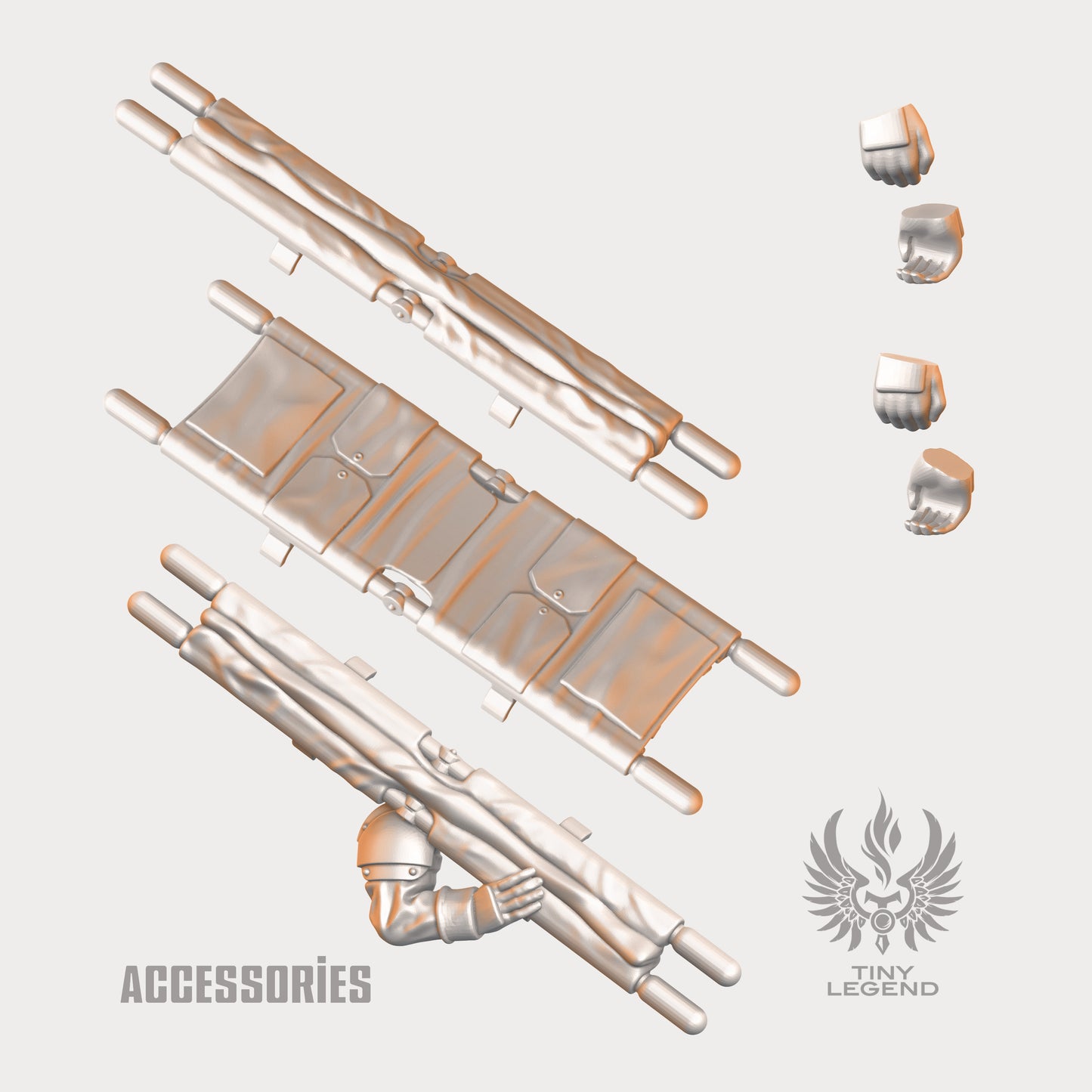 Infantry Stretchers set