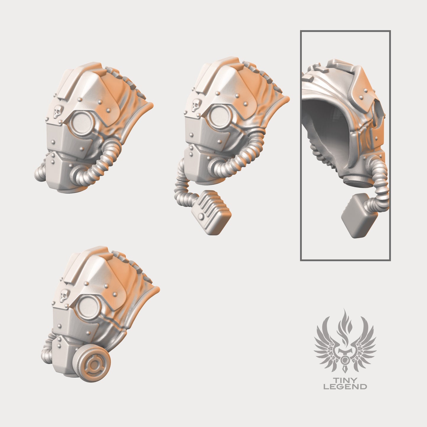 Trench Auxiliary Armored Gas Masks