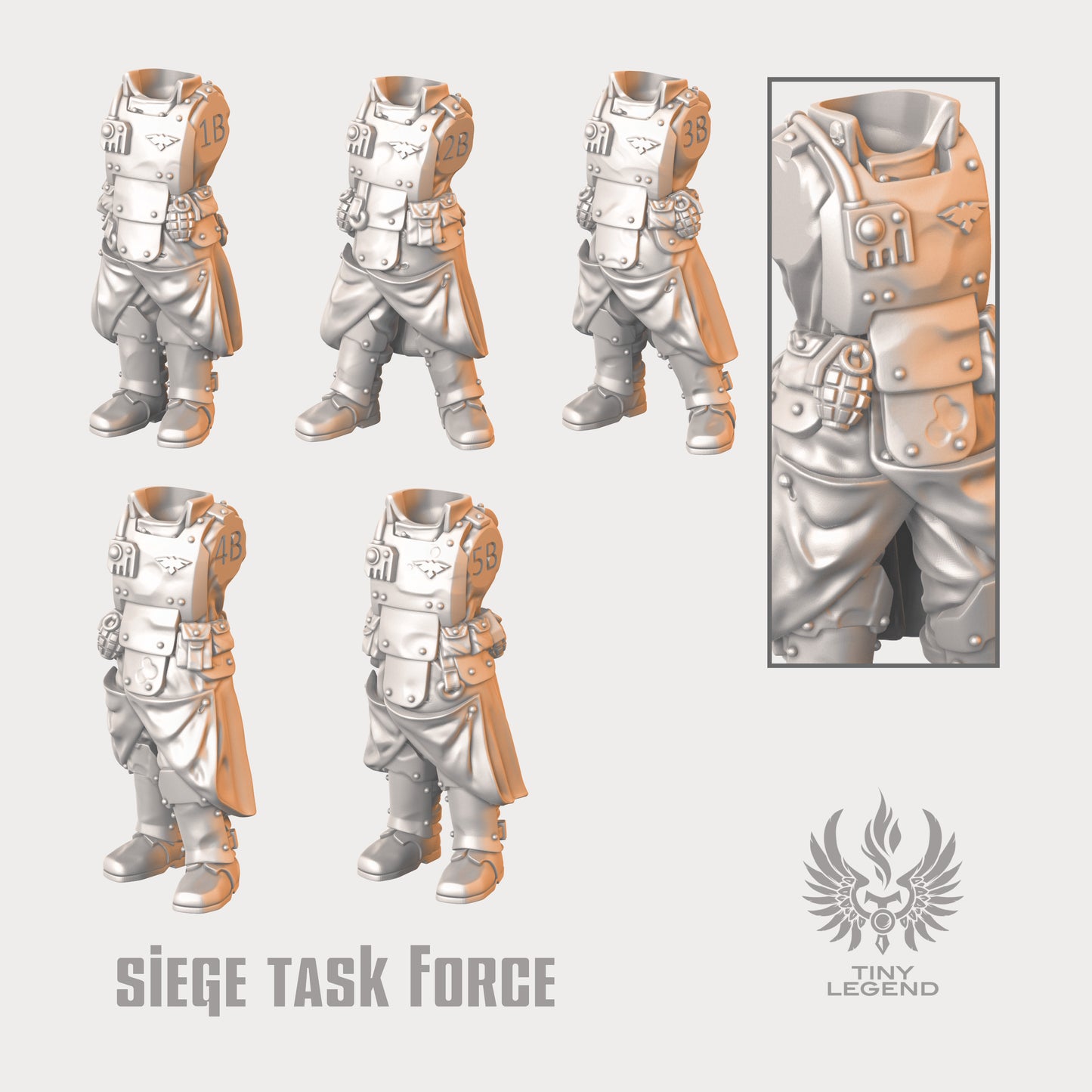 Storm Troopers At Ease Bodies