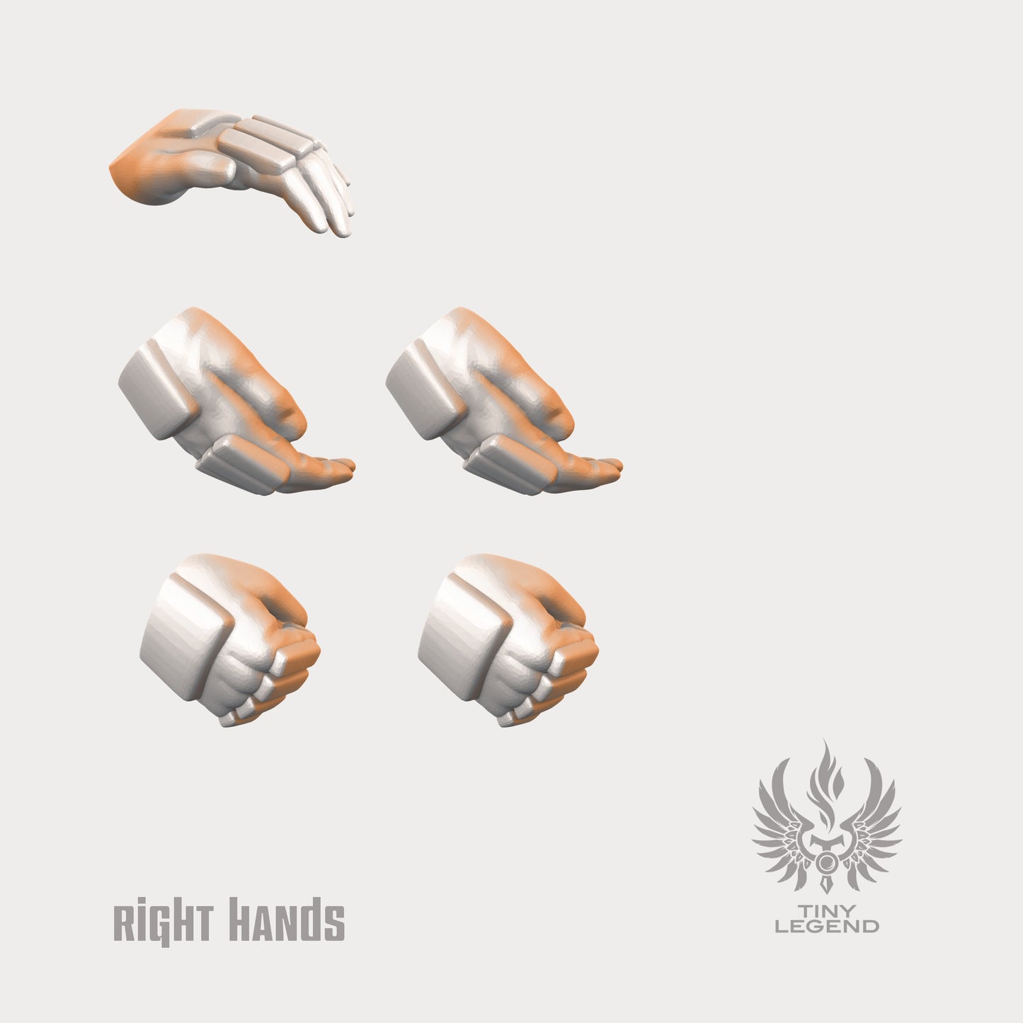 Storm Trooper Hands pack