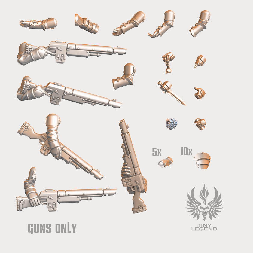 Storm Troopers Fighting Hell guns