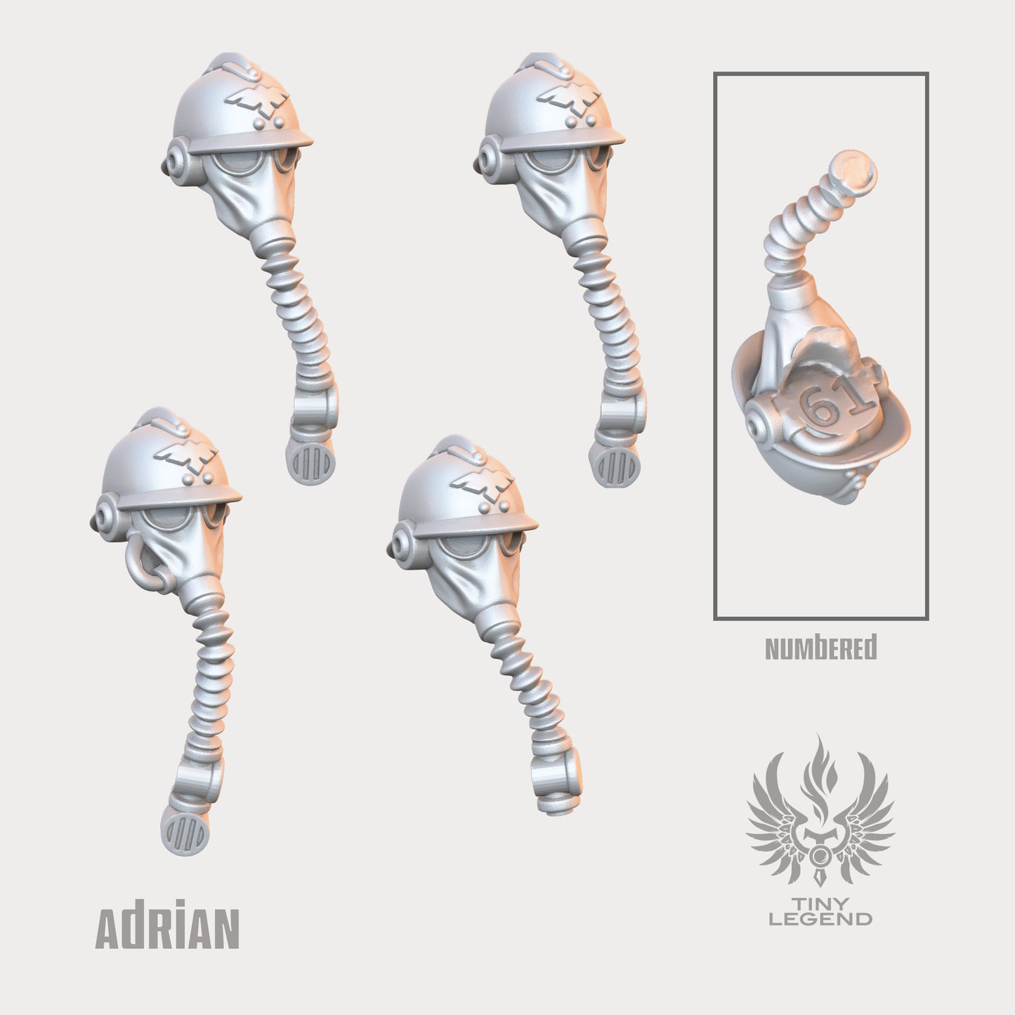 Heavy Weapon Squad Heads swap kit