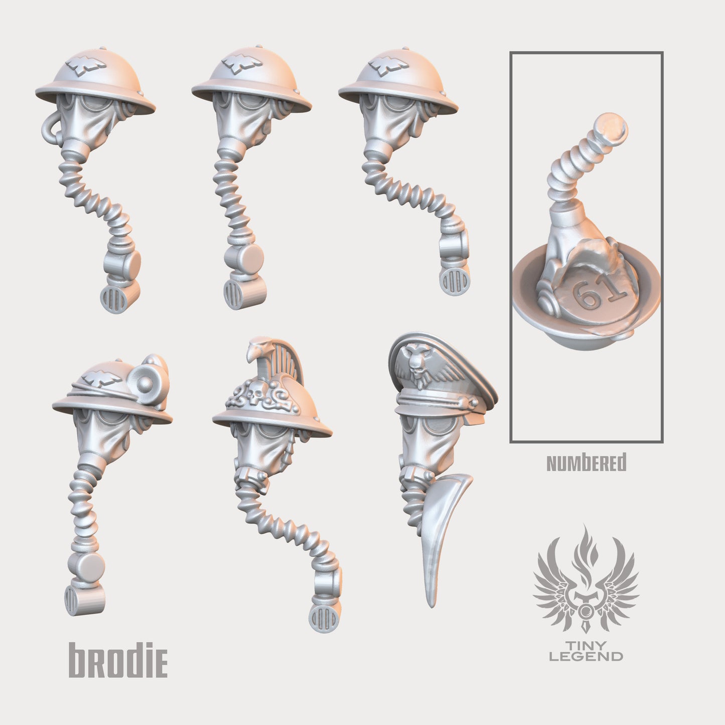 Command Squad Heads swap kit