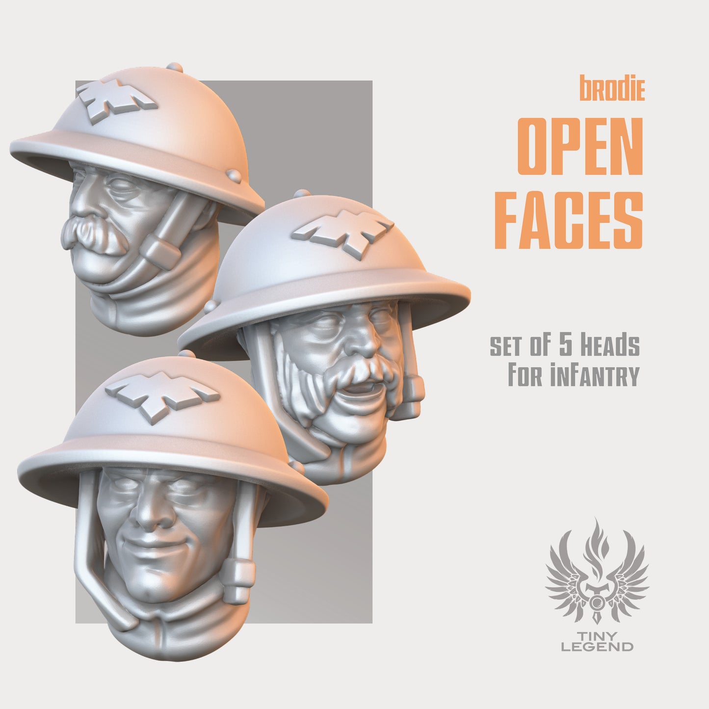 Brodie Open Faces