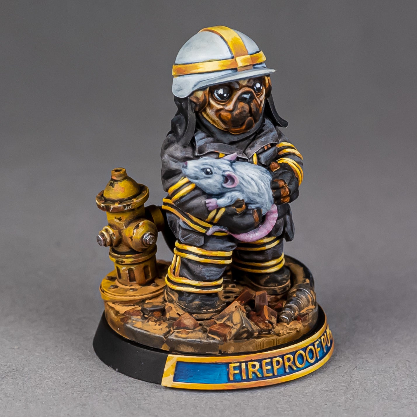 Fireproof Pug
