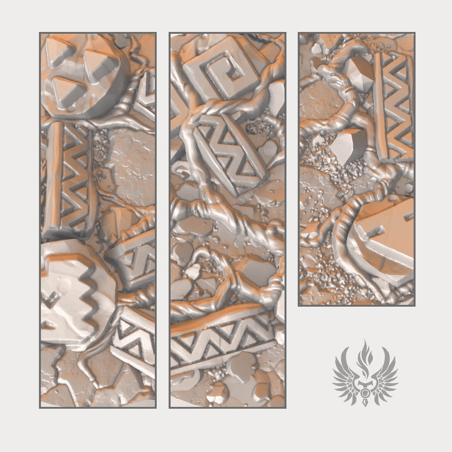 Ancient grounds bases 40 mm