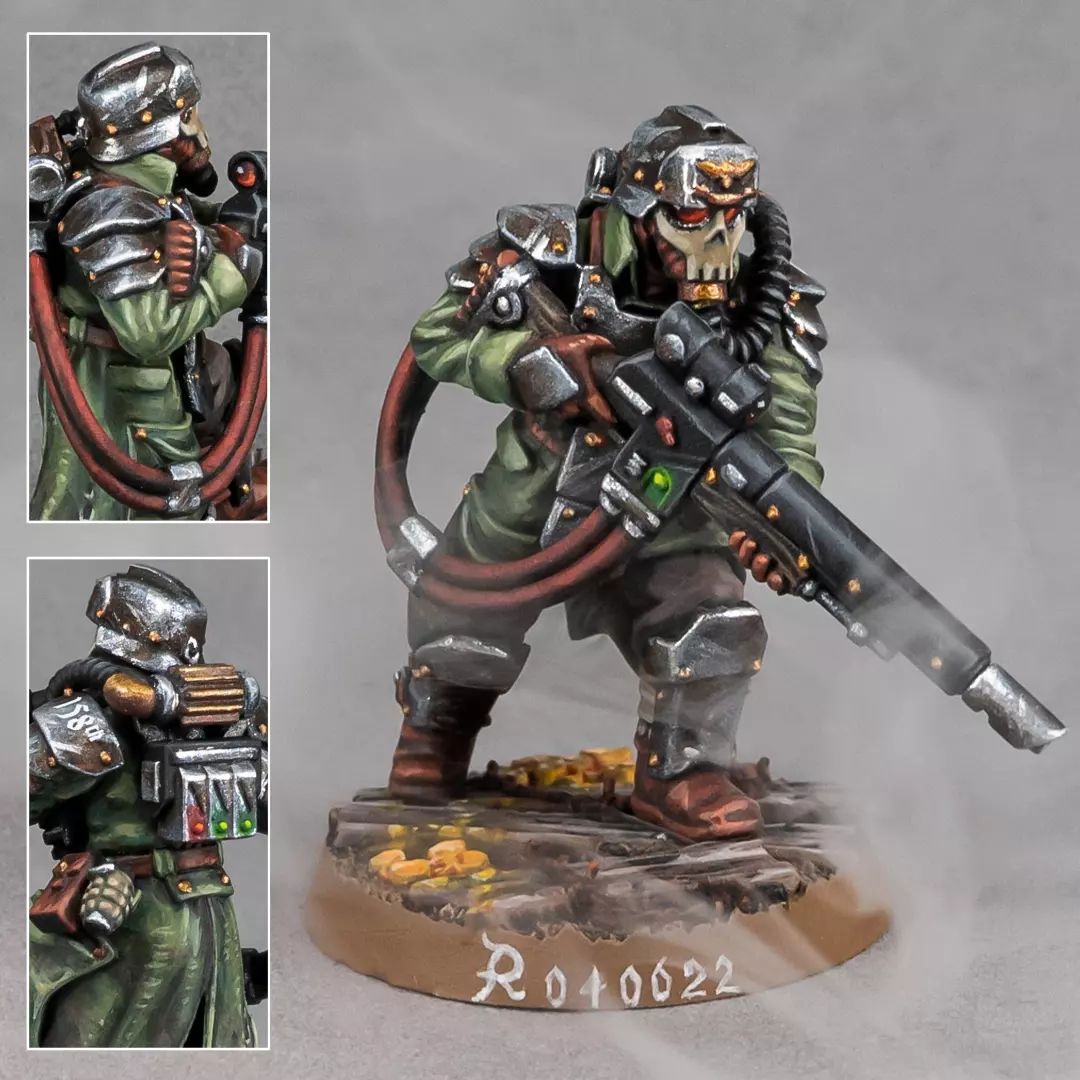 Storm troopers heads set