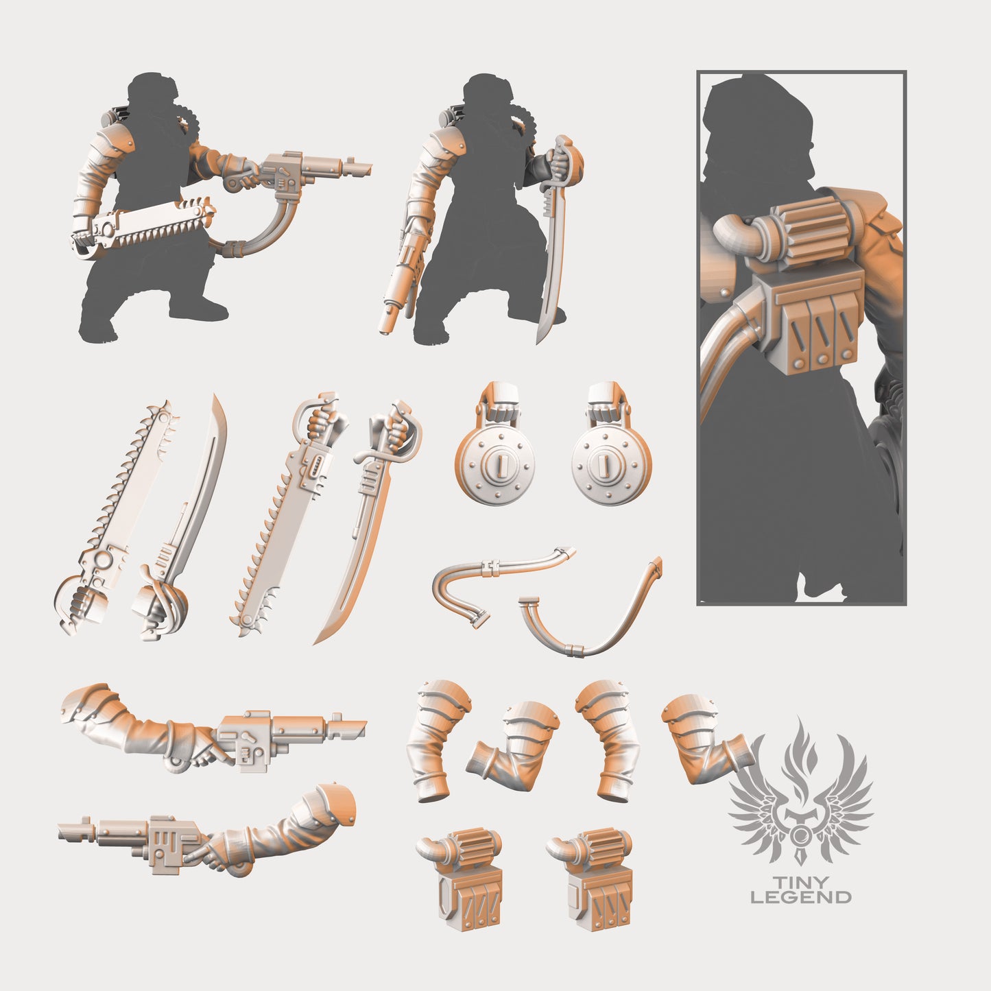 Storm trooper sword & pistol