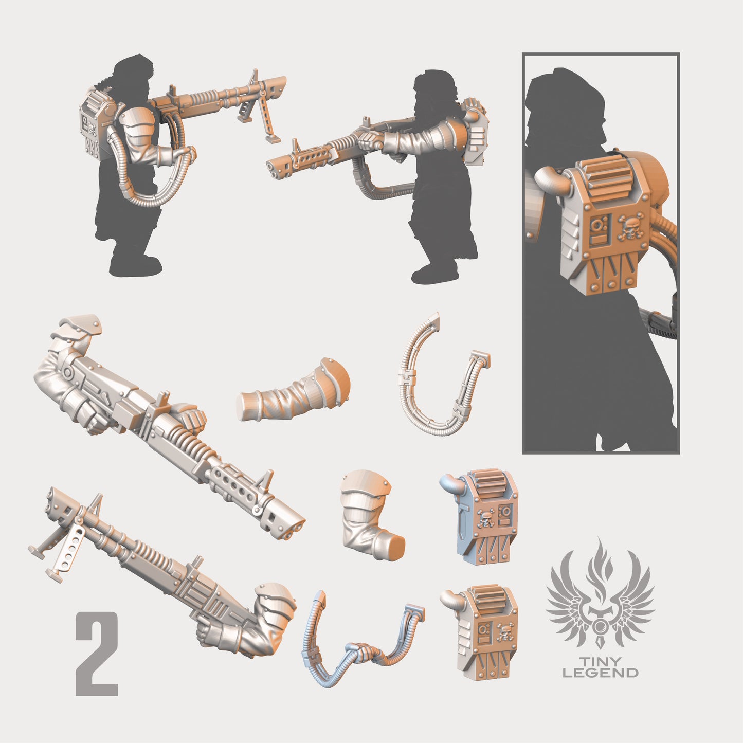 Storm trooper volley gun