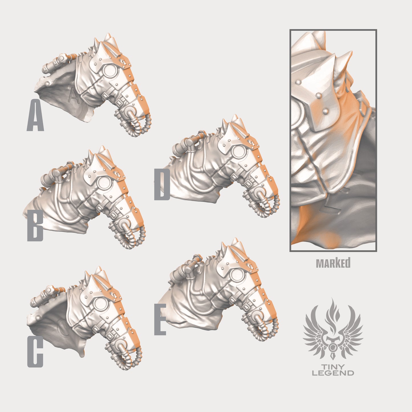 Storm riders steed gas masks