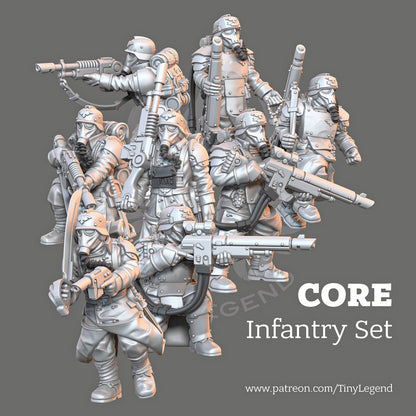 Infantry+Legion 2025/2026  Starter STL pack