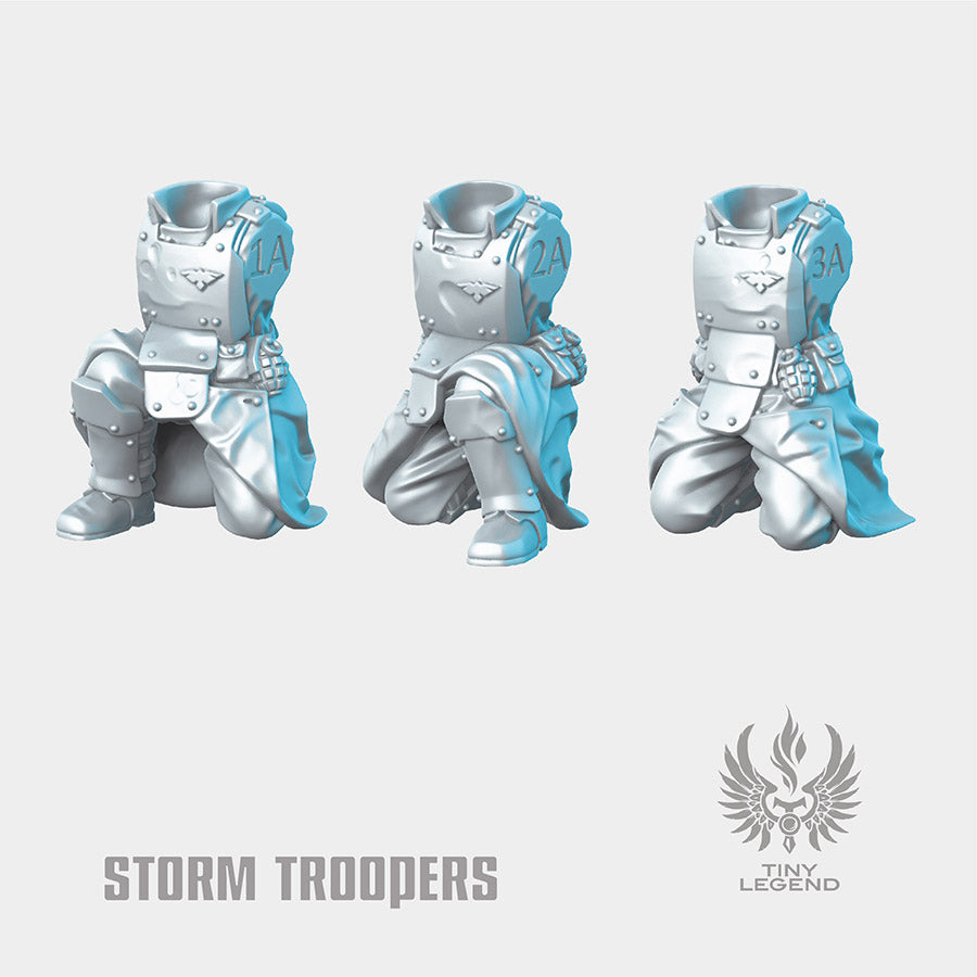 Storm Trooper Kneeling Bodies STL