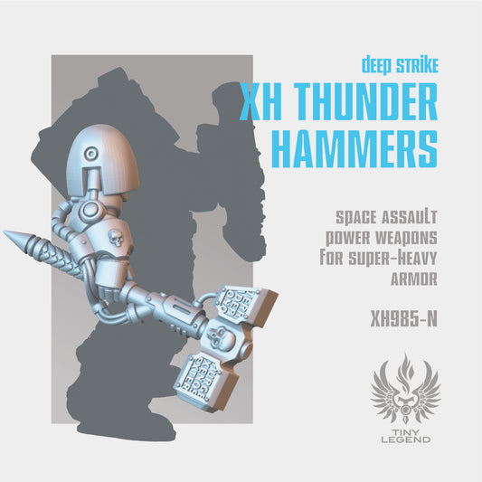 Deep Strike Xenos Hunters Thunder hammers STL