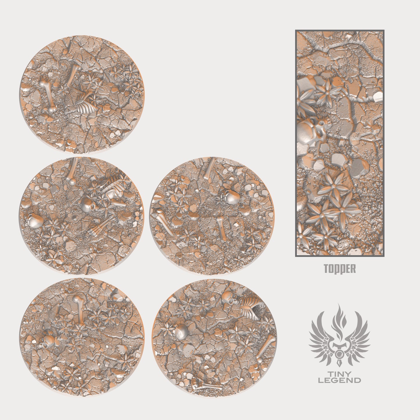 Undead grounds bases 40 mm