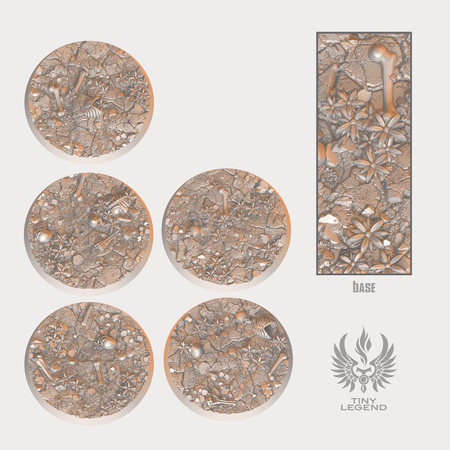 Undead grounds bases 40 mm