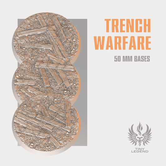 Trench warfare bases 50 mm