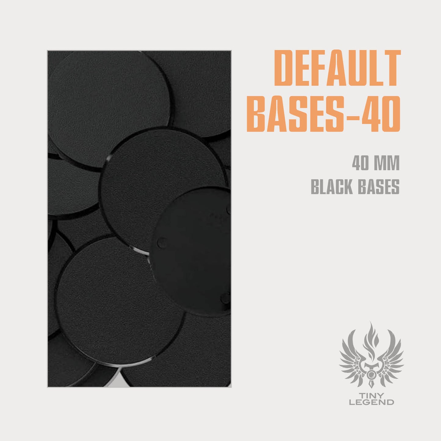 Default bases 40 mm