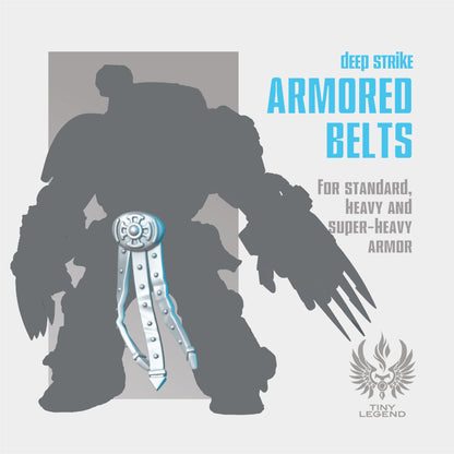 Deep Strike Armored Belts STL