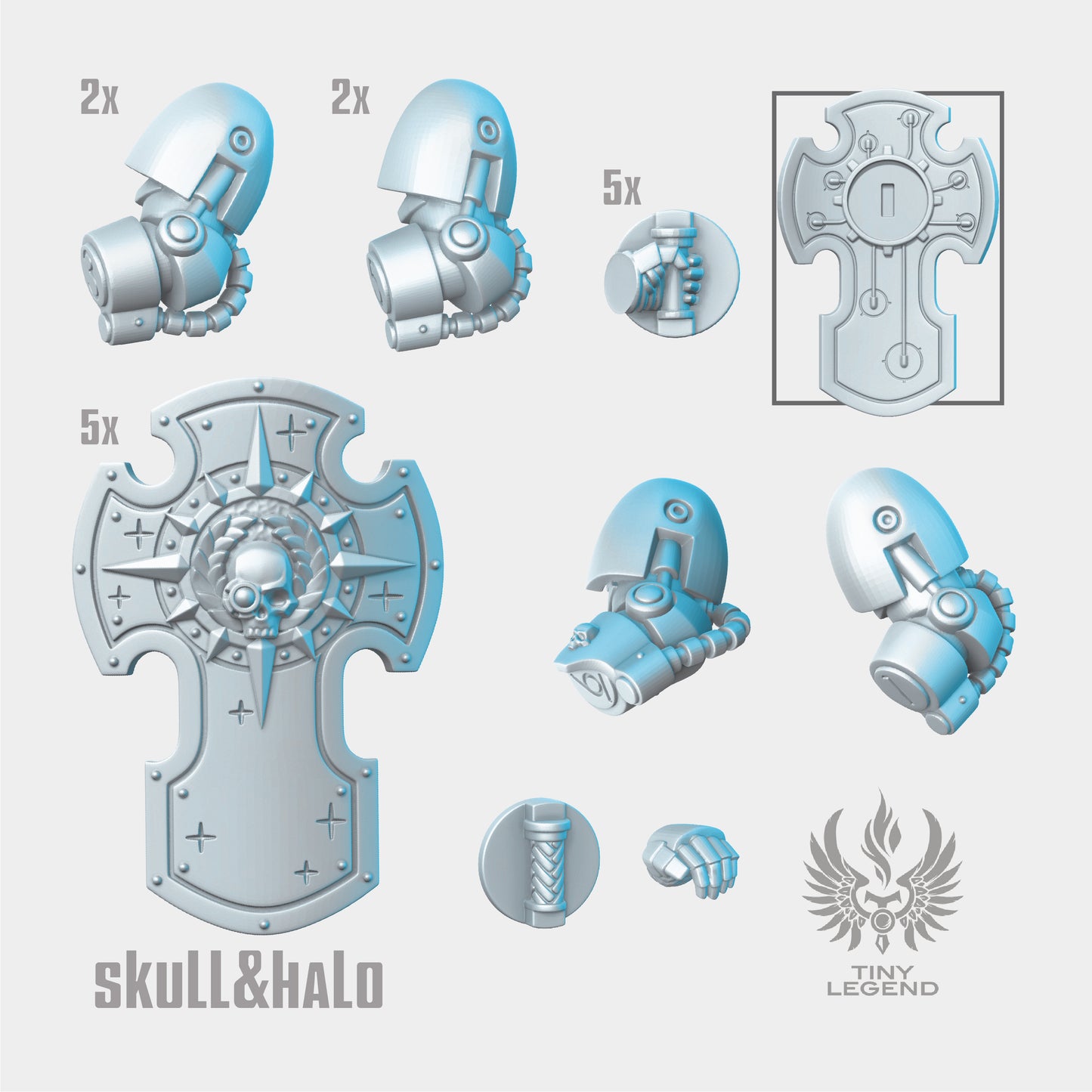 Deep Strike Shields STL