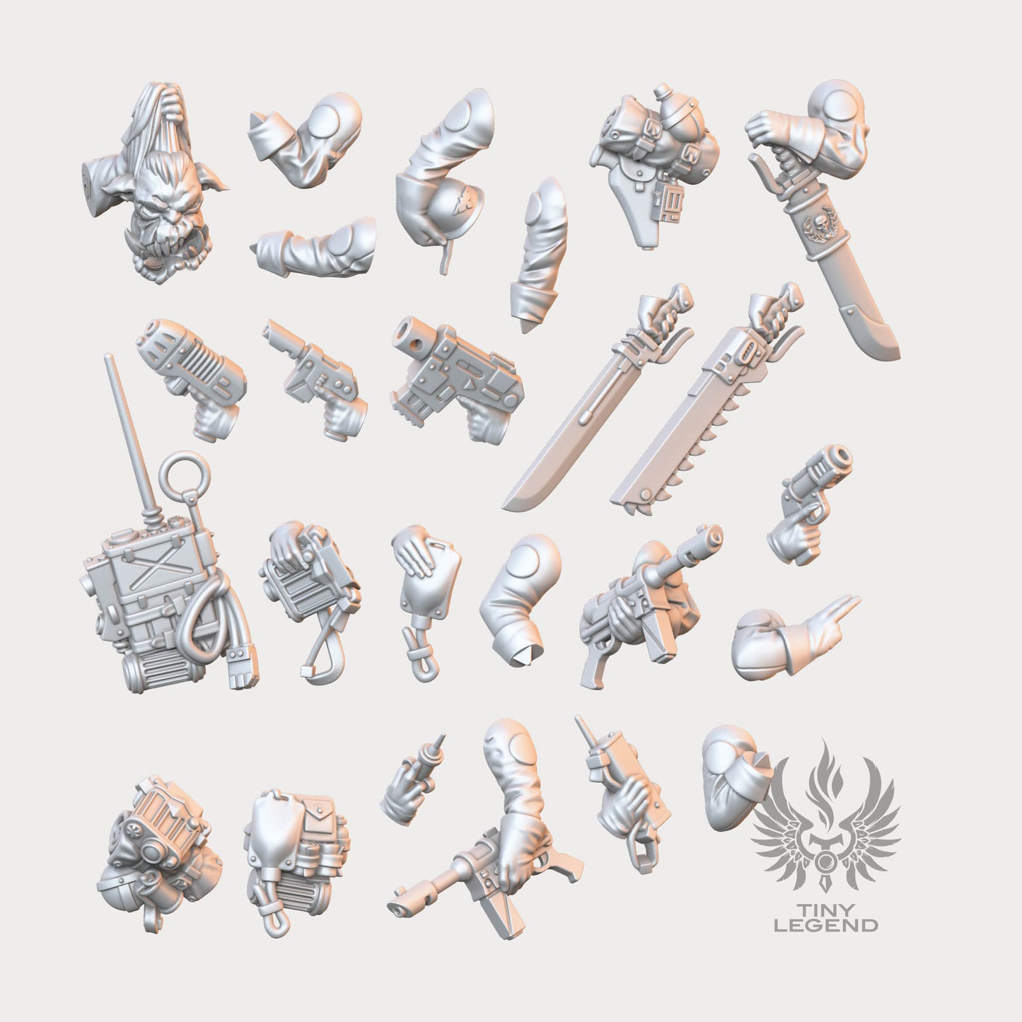 Blitz Legion Sergeant Retinue Equipment