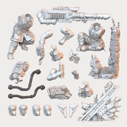 Blitz Legion Thurn Lascannon Team 2