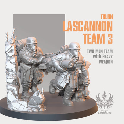 Blitz Legion Thurn Lascannon Team 3