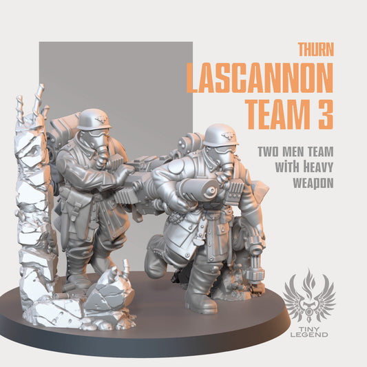 Blitz Legion Thurn Lascannon Team 3