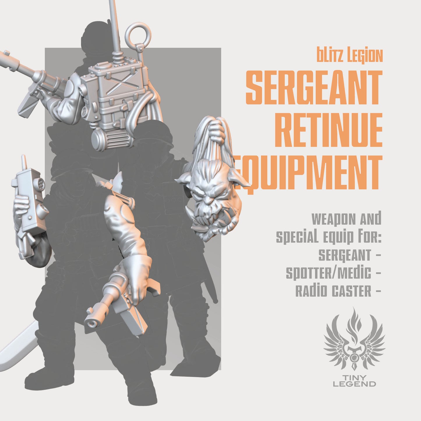 Blitz Legion Sergeant Retinue Equipment