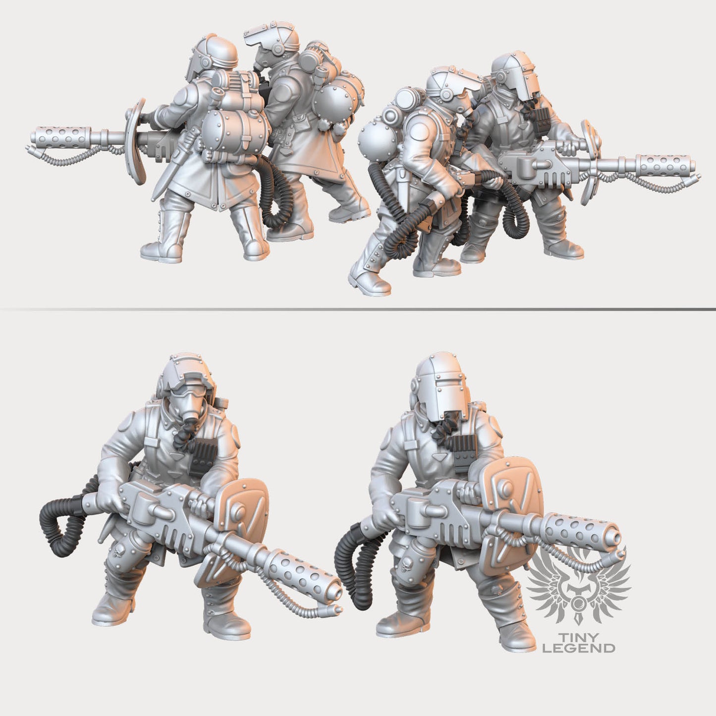 Blitz Legion Heavy Flamers Team