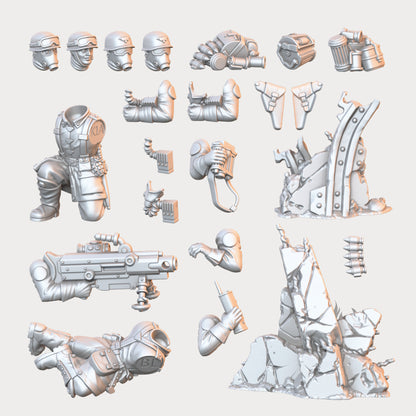 Blitz Legion Thurn Heavy Burstgun Team 1