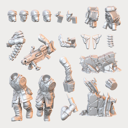 Blitz Legion Thurn Heavy Burstgun Team 3