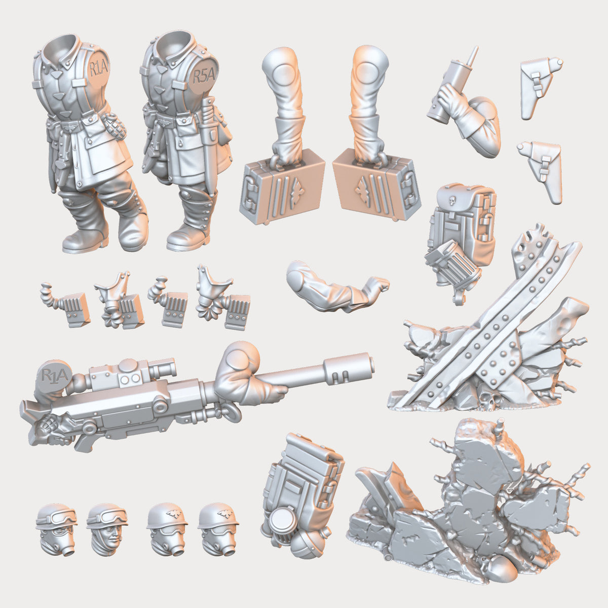 Blitz Legion Thurn Autocannon Team 3