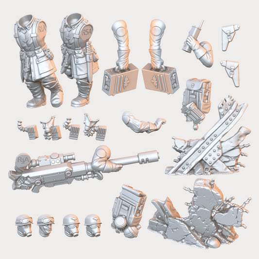 Blitz Legion Thurn Autocannon Team 3
