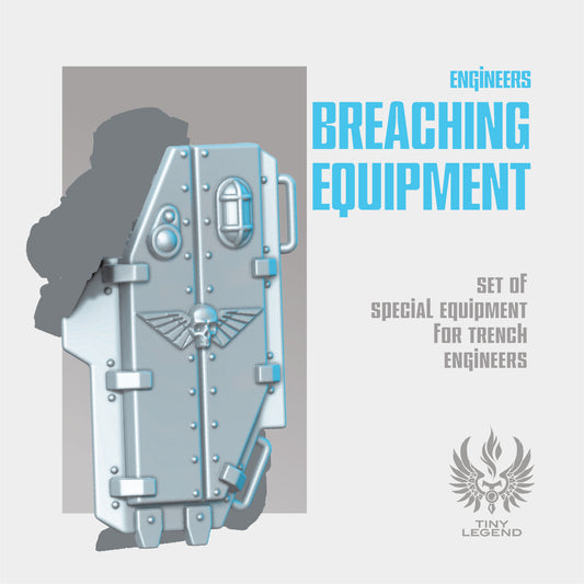 Trench engineers breaching equipment STL