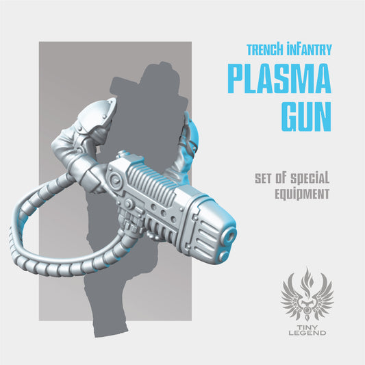 Trench infantry plasma gun STL