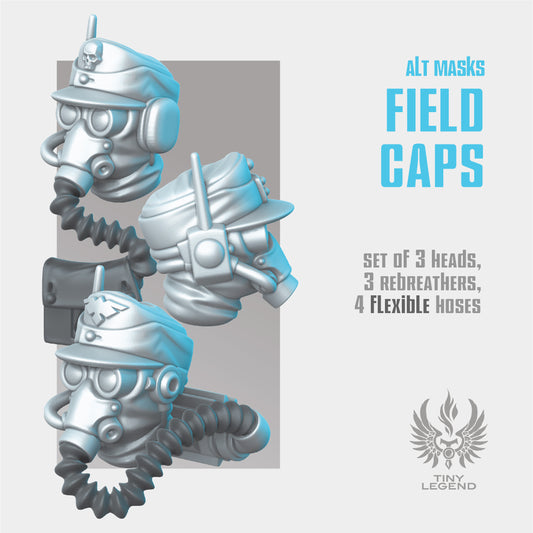 Field Caps - Alt Masks STL