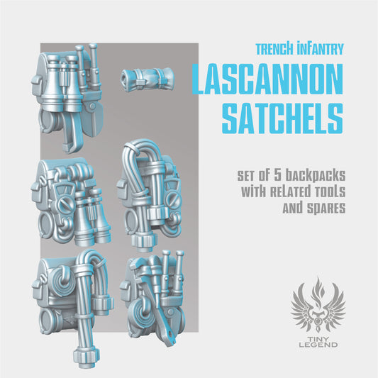 Infantry Lascannon Satchels STL