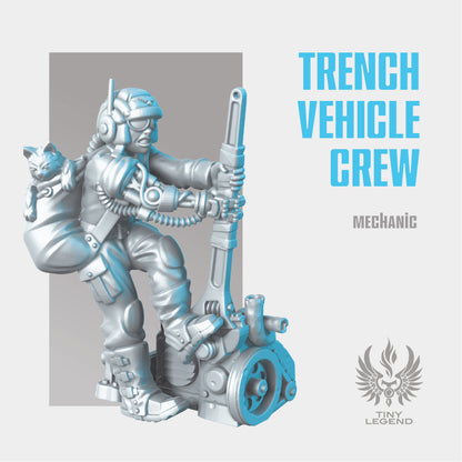 Vehicle crew - mechanic STL